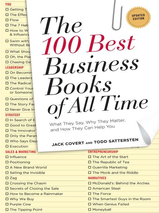 Jack Covert 的 The 100 Best Business Books of All Time 內容詳情 - 可供借閱